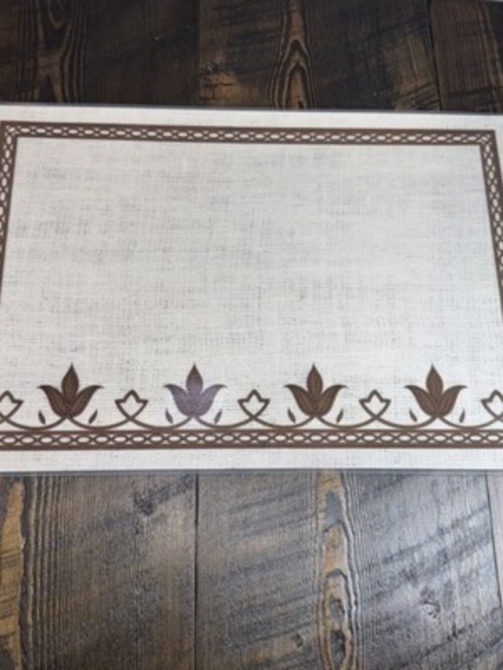 VTG‎ 9 Bright Of America Washington State Reversible 6 Placemats In Box 2 sided - Picture 13 of 16